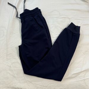 Figs Women's Navy high waist zamora Jogger Pants
